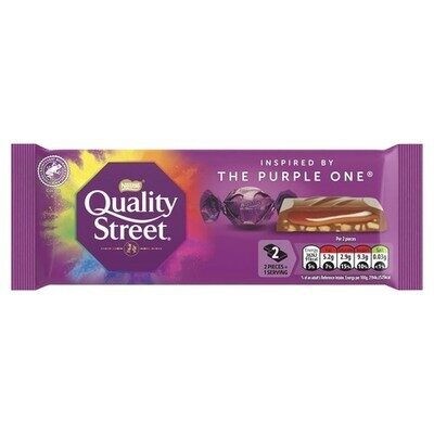 Quality Street Purple One Block Bar x 87g